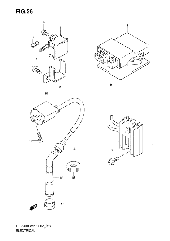 DR-Z400 Equipo electrico