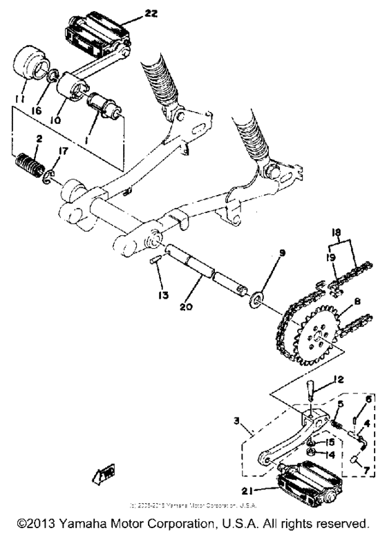 Crank - pedal