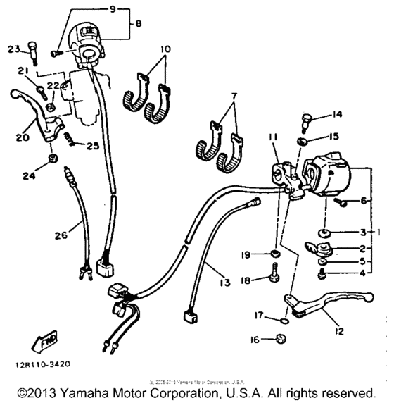 Handle switch-lever