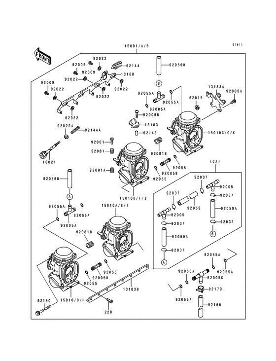 Carburetor assy