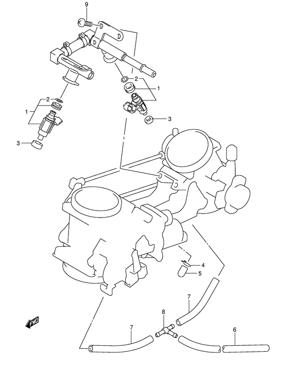 Fuel delivery pipe