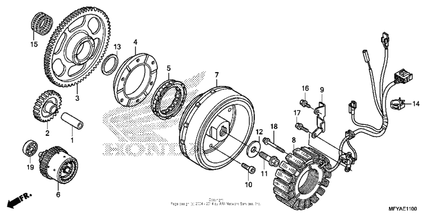 VT1300CS (ABS) Генератор