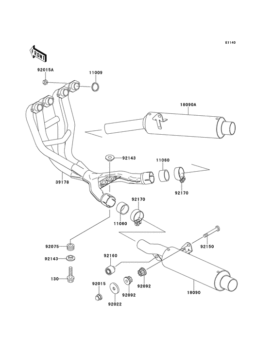 Muffler comp