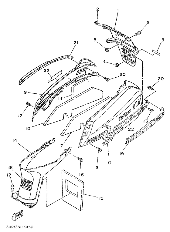 Side cover / oil tank