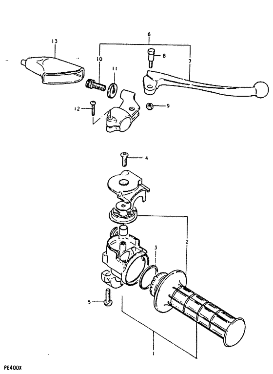 Rh handle grip
