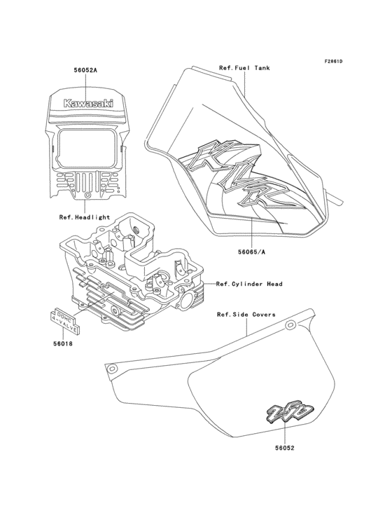 Decals(kl250-d19)