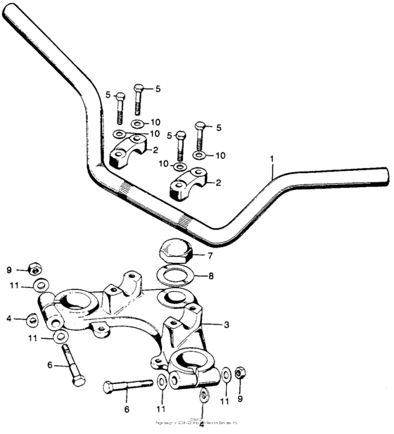 Handle + fork top bridge