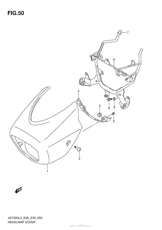 Headlamp Cover