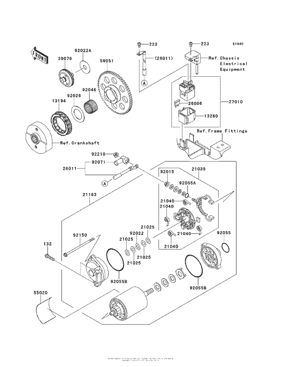 VN900 Стартер