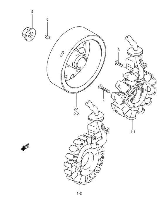 AN125 Зажигание
