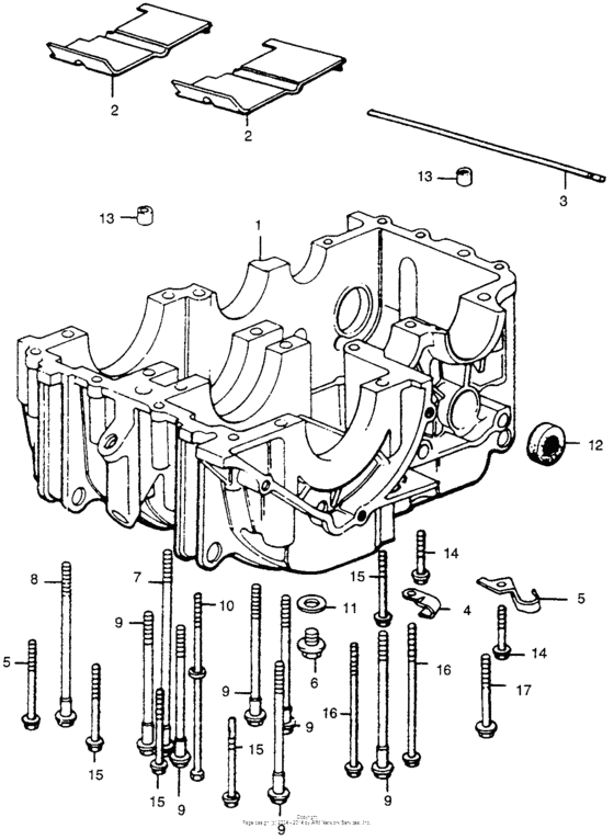 Lower crankcase