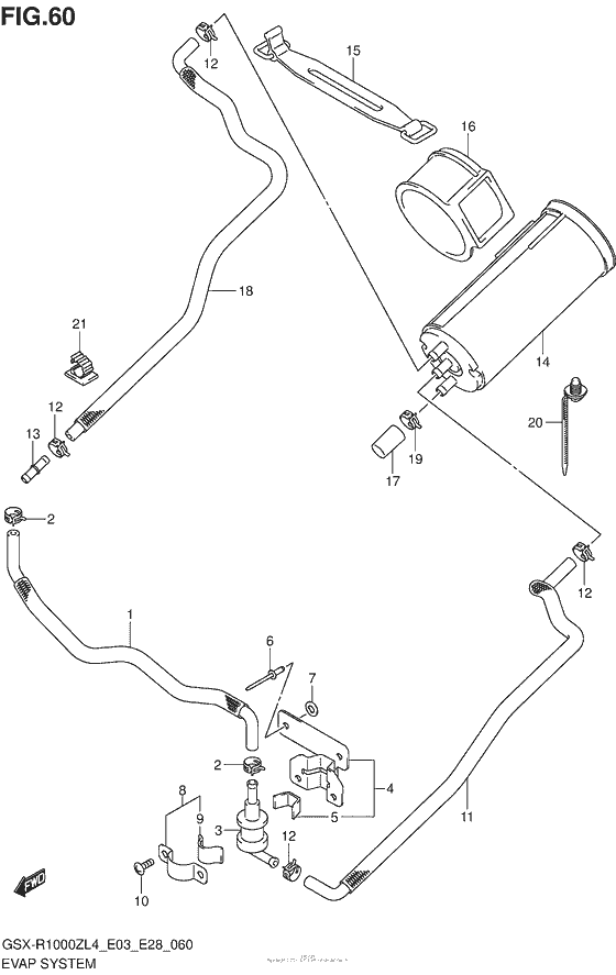 Evap System (Gsx-R1000Zl4 E33)