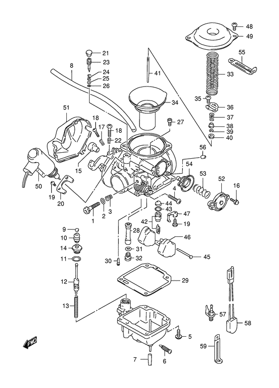 Carburetor assy