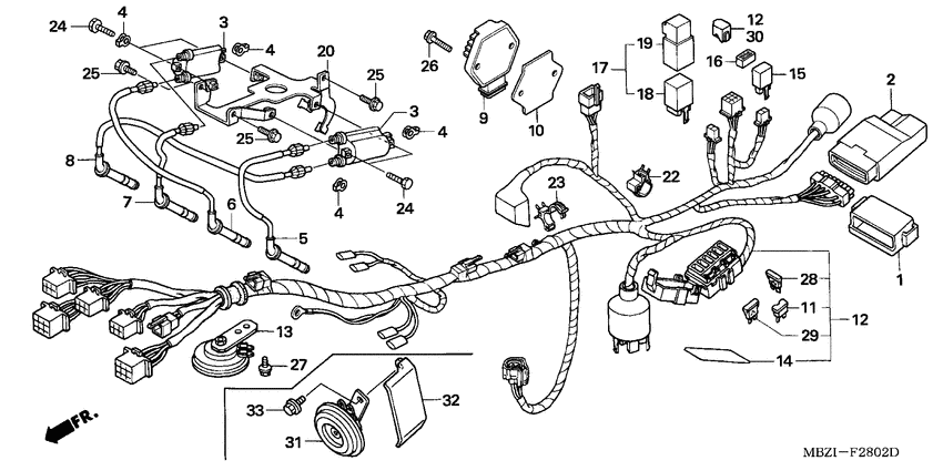 Harness wire
