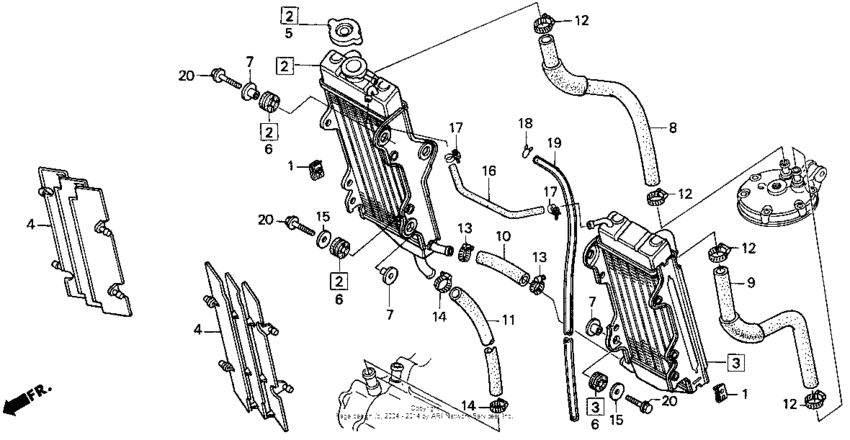 Radiator 90-91