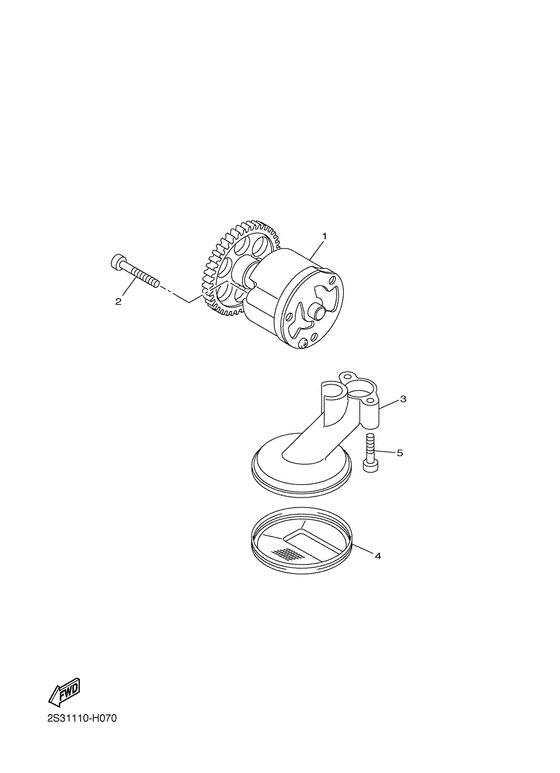 VMX17 Масляный насос