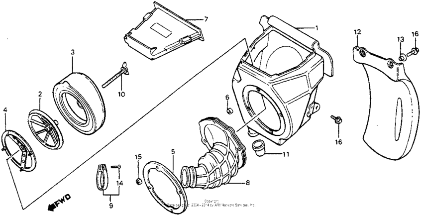 Air cleaner 83