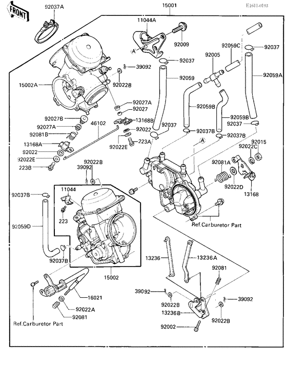 Carburetor assy
