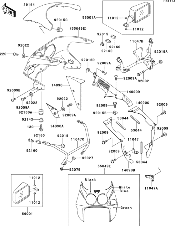 Cowling(zx750-m2)