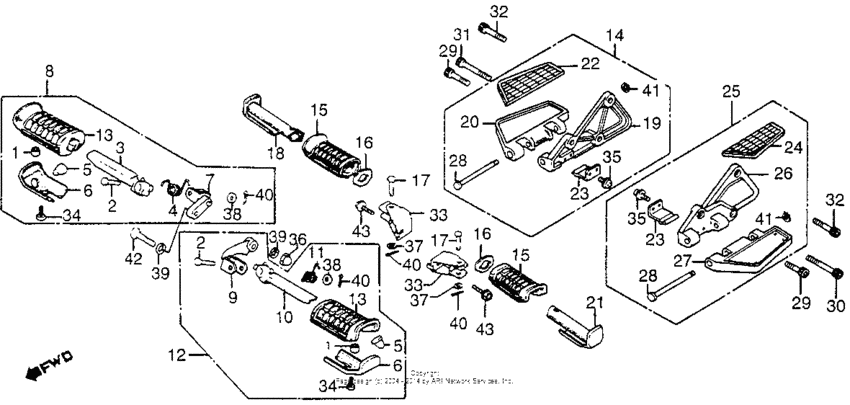 Footpegs