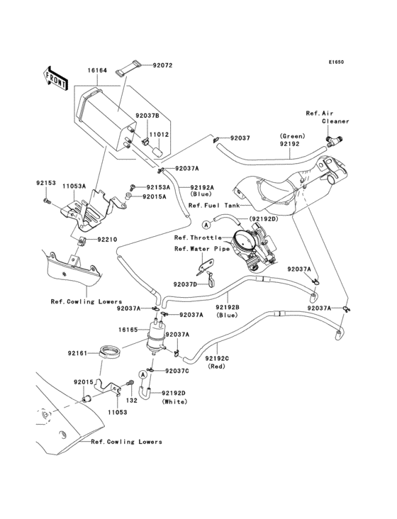 Fuel evaporative system(1/2)(ca)