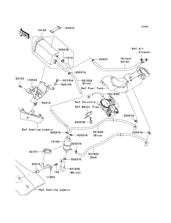 Fuel evaporative system(1/2)(ca)