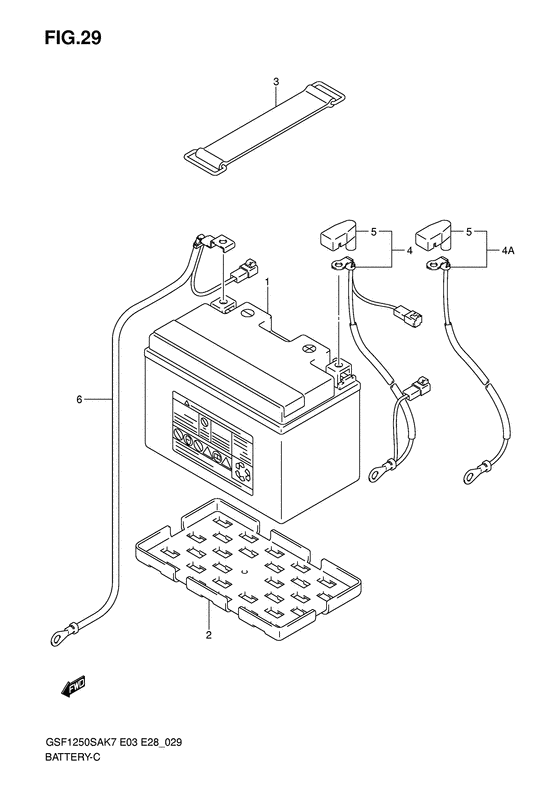 GSF1250S Аккумулятор