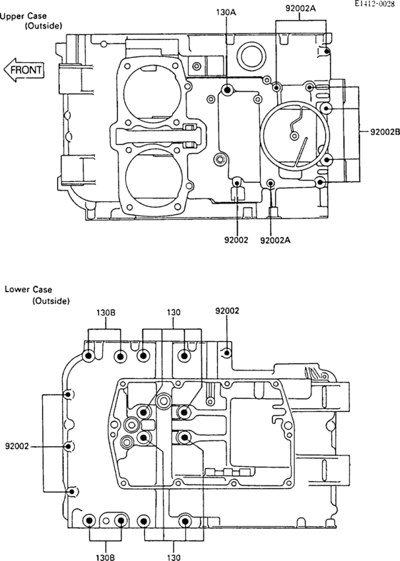 EN450 Болты крепления картера