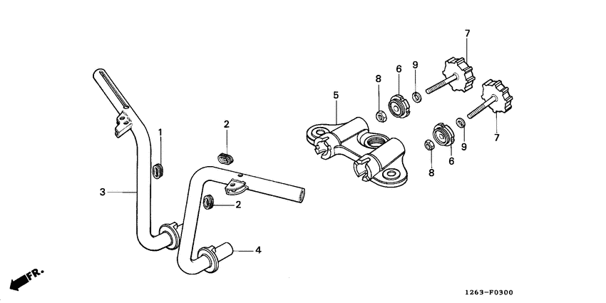 Handle pipe