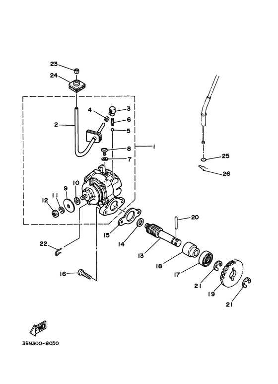  Масляный насос