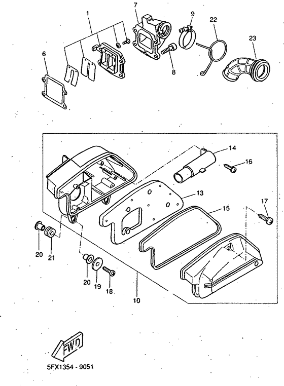 CW50RS Глушитель
