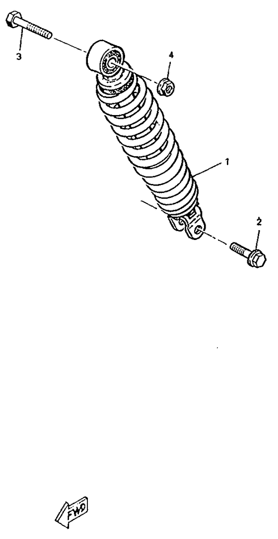 CW50RS Задняя подвеска