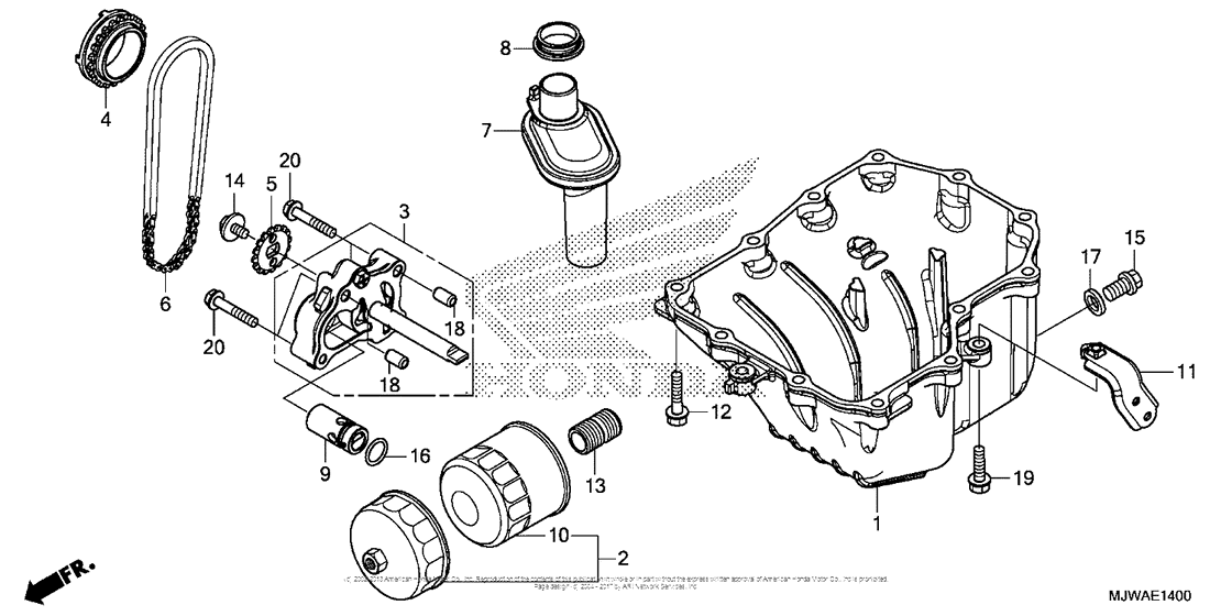 Oil Pan + Oil Pump