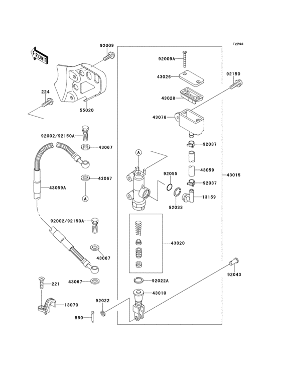  Задний торм цилиндр