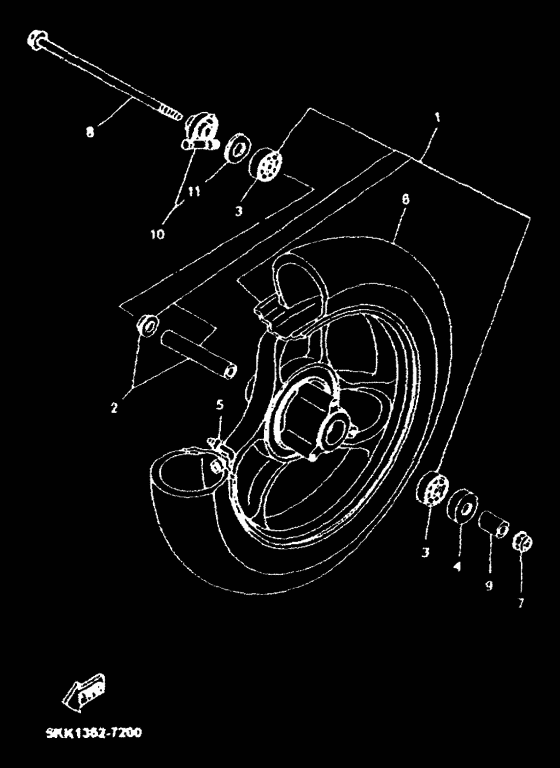 YN100 Transom + tube