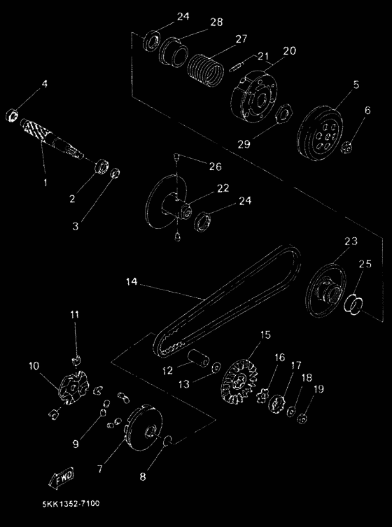 YN100 Бендикс
