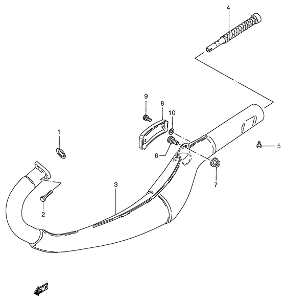 Muffler comp