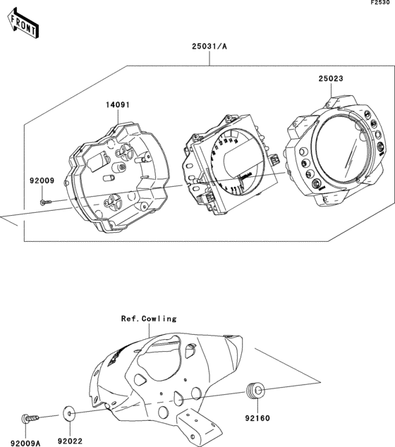 ZX1000 Приборы
