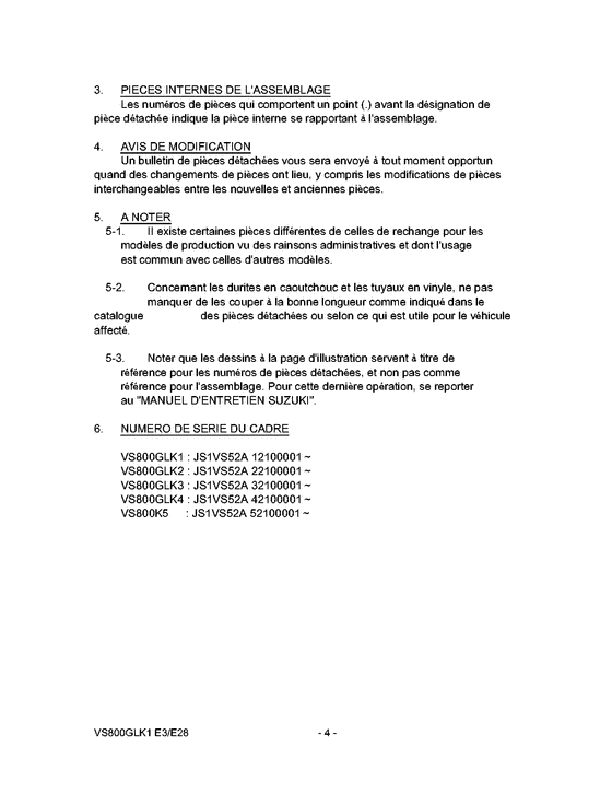 VS800 Catalog preface