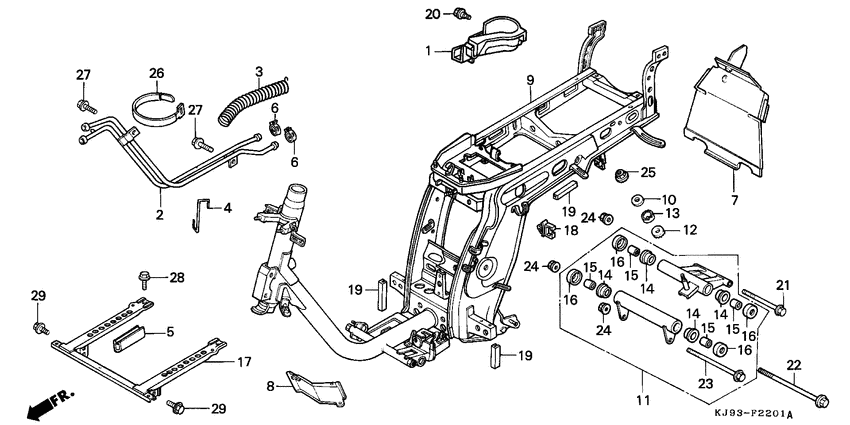 Frame body