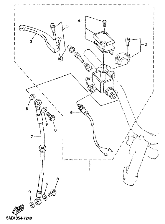 YN50R Hauptbremszylinder