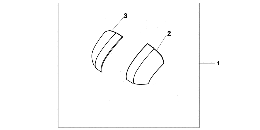 XL1000V Pannier scuff pad set a