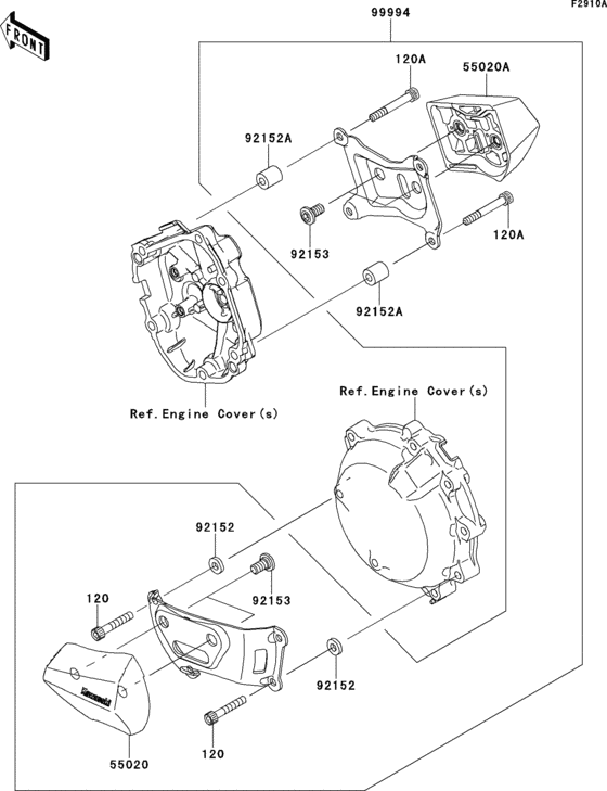 ZX1000 Accessory(engine guard)