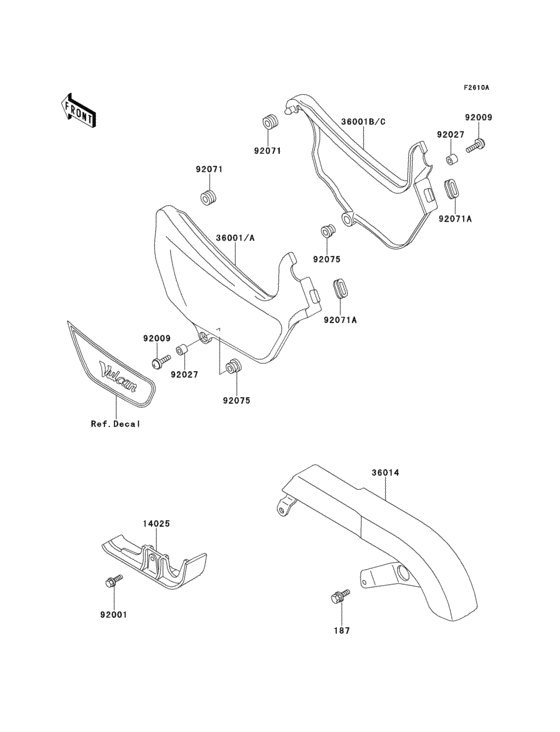 Side covers/chain cover(en500-a7)