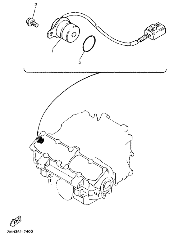  Pick up coil. governor