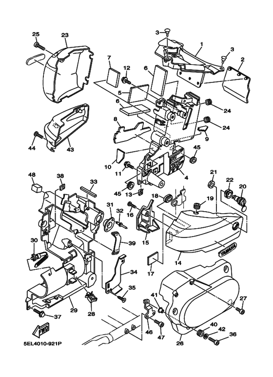 XVS1100 ｻｲﾄﾞｶﾊﾞｰ