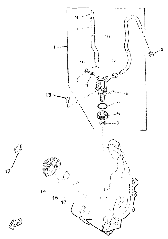 CW50RSP Масляный насос