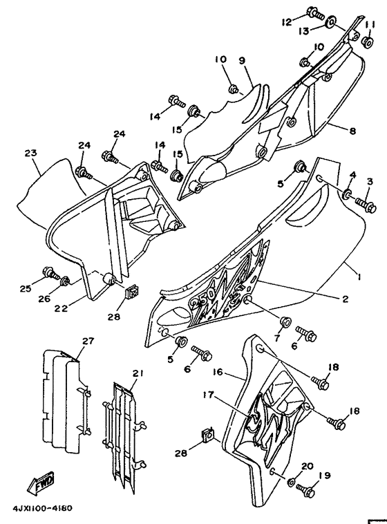 Side cover / oil tank