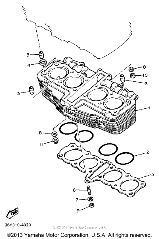 FJ1200DC Цилиндры