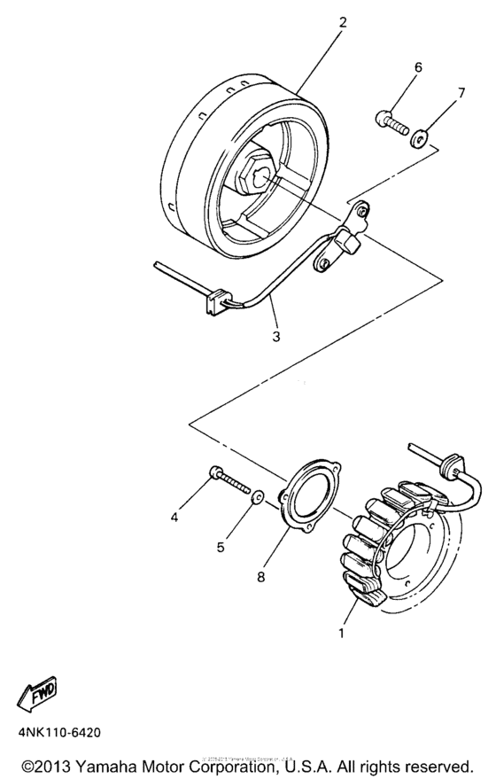 XVZ13AHC Генератор